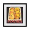 Stupell Industries Collaged Garden Peaches Framed Print Under Glass, design by Nancy Overton